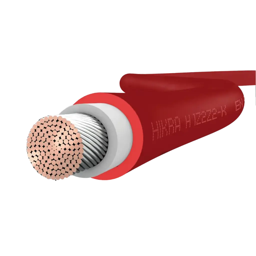 [738629] HIS HIKRA® SOL Red Stripe 6mm Cable