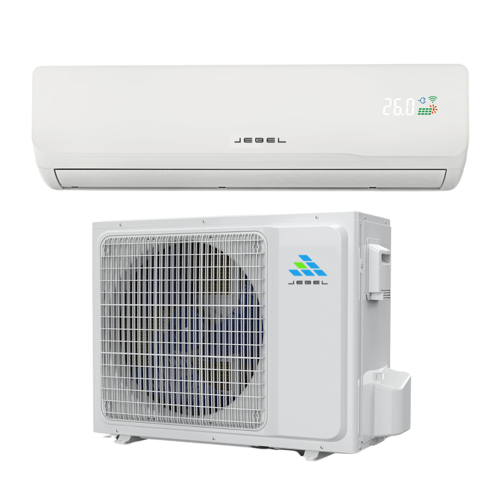 JEBEL 24K/2ton R32 ACDC (On/Off Grid) Split Wall Mounted Solar Air Conditioner