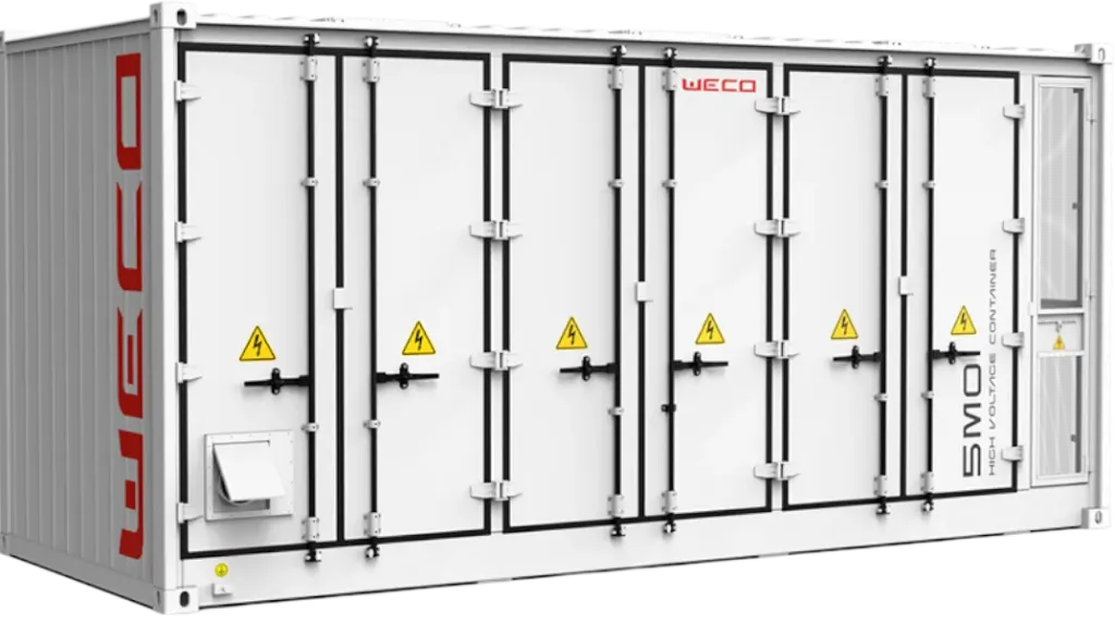 [B00120] WECO 5M0 5MWh Sıvı Soğutmalı BESS Konteyneri